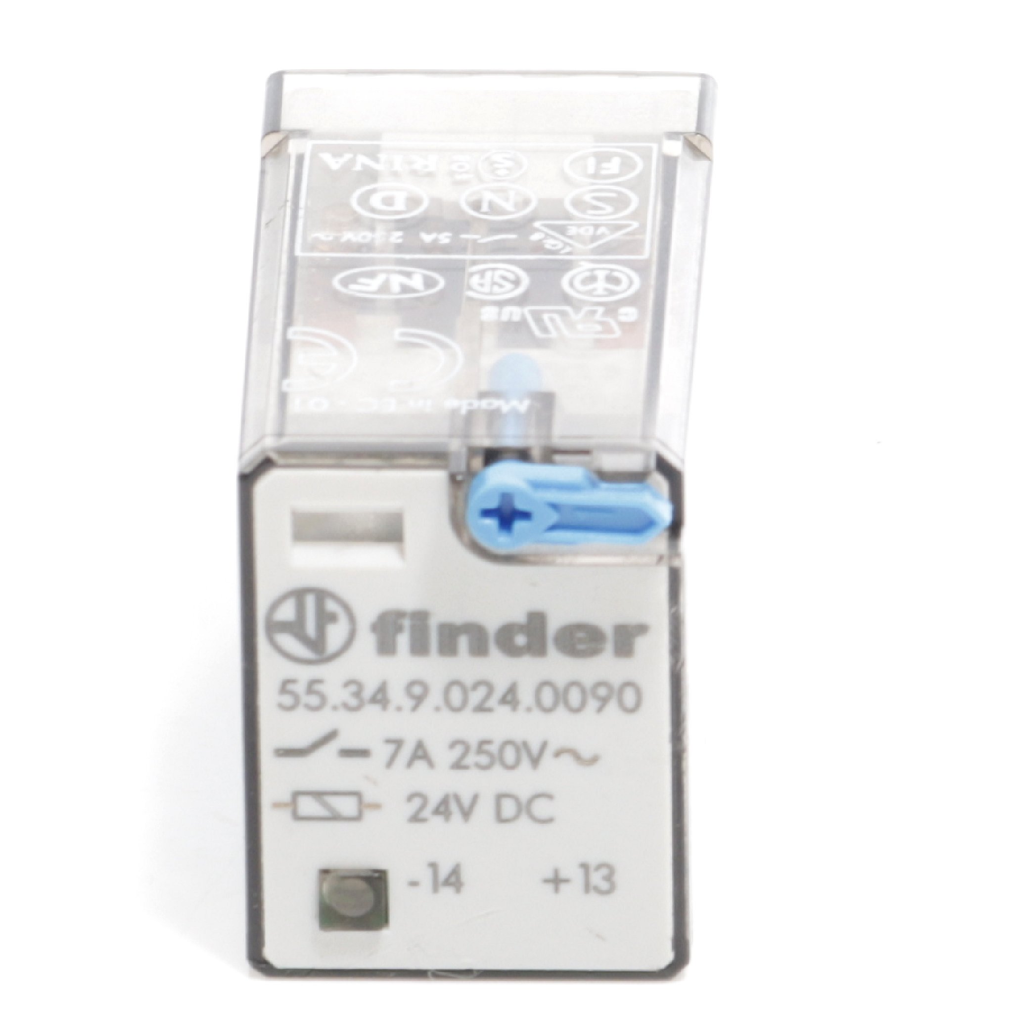 1 packaging unit (10 pieces) Plug-in relay  New